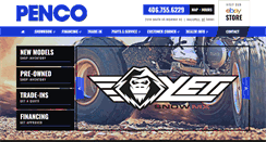 Desktop Screenshot of pencoadventures.com